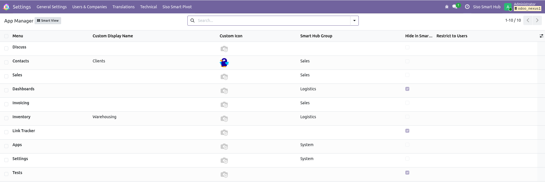 App Settings Manager