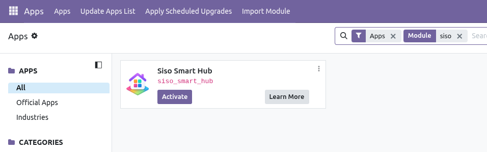 Module Activation